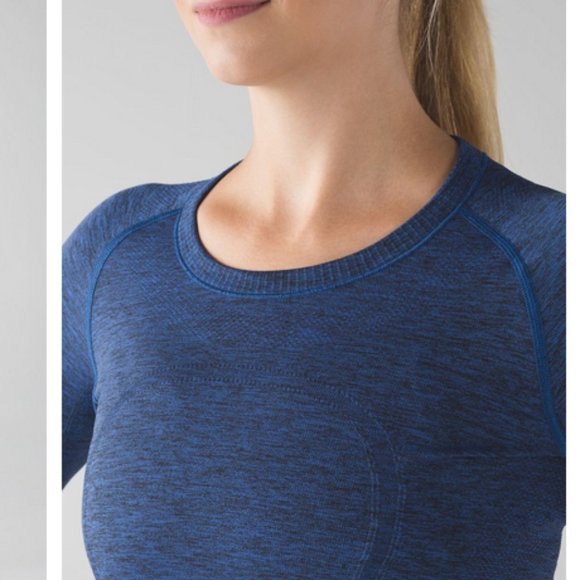 Lululemon Run Swiftly Tech Top Long Sleeve Shirt - Sapphire Blue - Size 2 - Picture 11 of 16